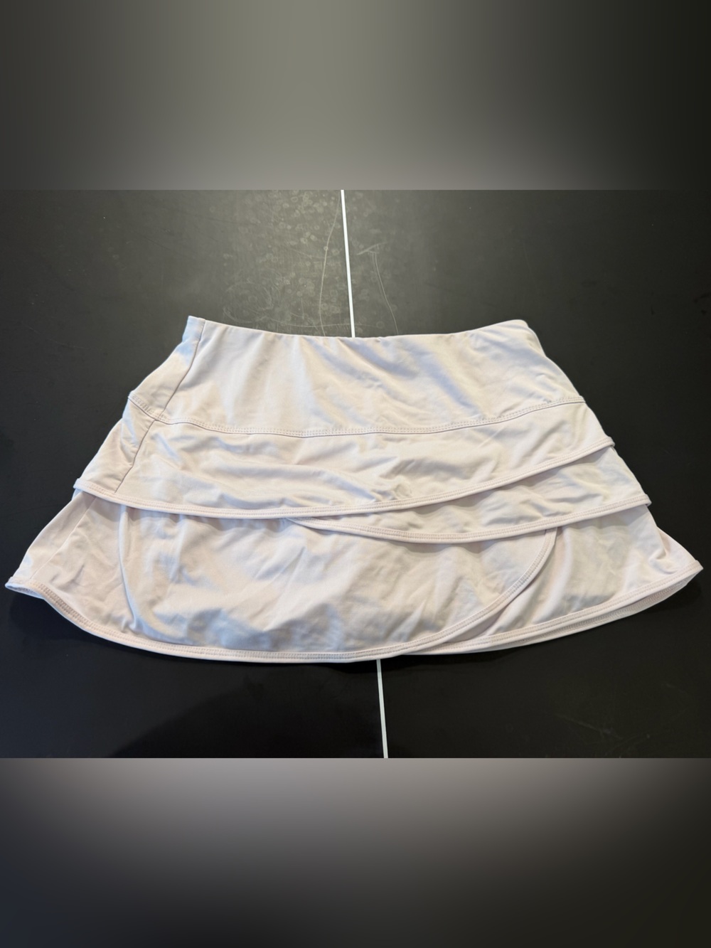 Lucky in Love Women’s Light Pink Layered Tennis Skirt
